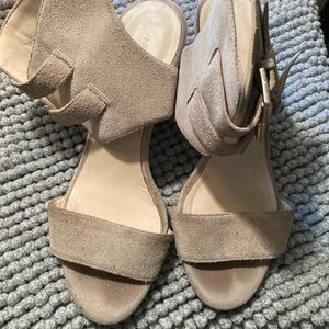 Nine West Heeled Sandals Size 7.5